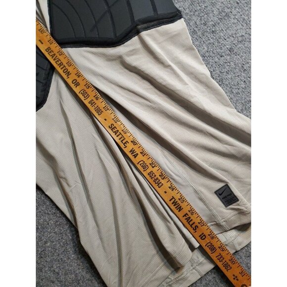 Nike Dri Fit Pro Hyperstrong Gray Padded Compression Basketball Men's 3XLT NWT - Picture 11 of 12